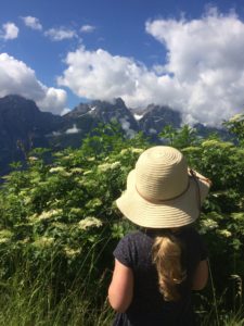 Samstag Morgen: Abfahrt am Ederhof bei traumhaftem Wetter